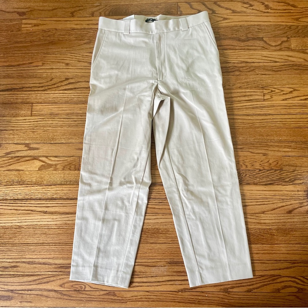 Mens Cream Chino Pants Size 36